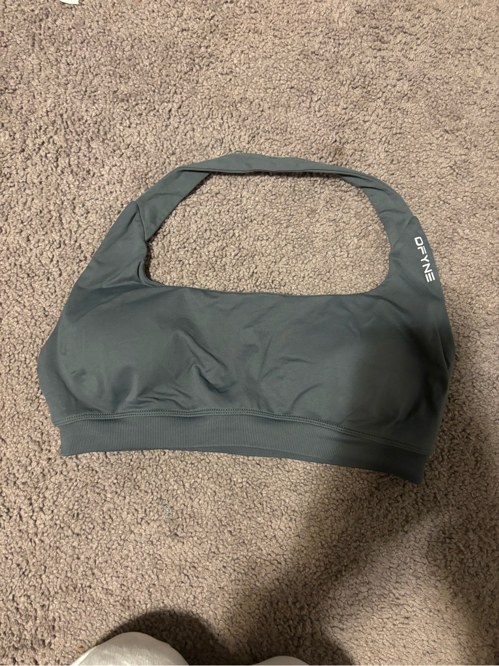 Dfyne Sage Green Sports Bra